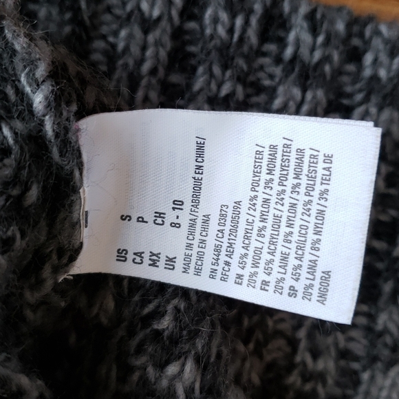 (S) American Eagle Outfitters Rainbow Wool Blend Knit Jegging Sweater Holiday - Picture 7 of 9